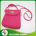 Innovative silicone rubber lady bag/women purse